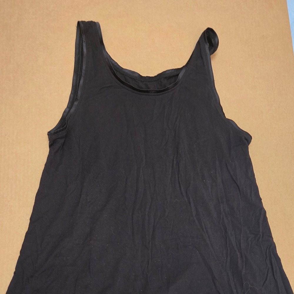 Black Modern Movement Tank Top
